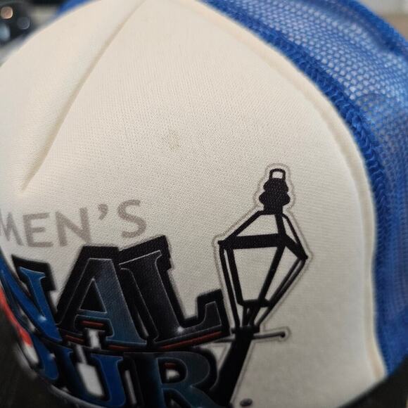 NCAA 2012 Final Four Snapback Trucker Hat Cap Blue Basketball New Orleans TOW - Picture 4 of 9